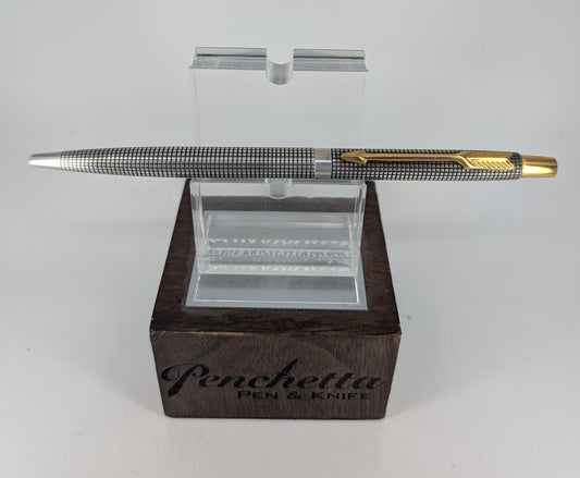*Consignment* Parker Cisele Sterling Silver Click Ballpoint Pen