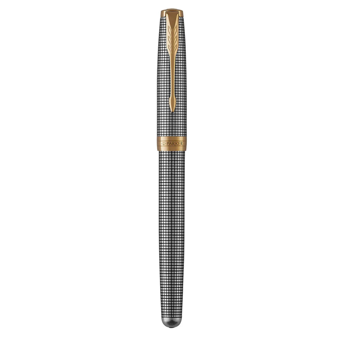 Parker Sonnet Cisele Fountain Pen 18k Gold Broad Nib