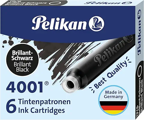 Pelikan 4001 Ink Cartridge 6pk