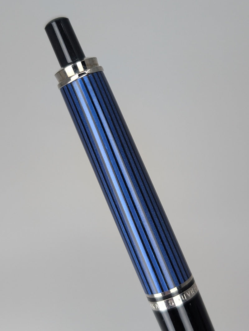*Consignment* Pelikan K405 Blue Striped Ballpoint Pen