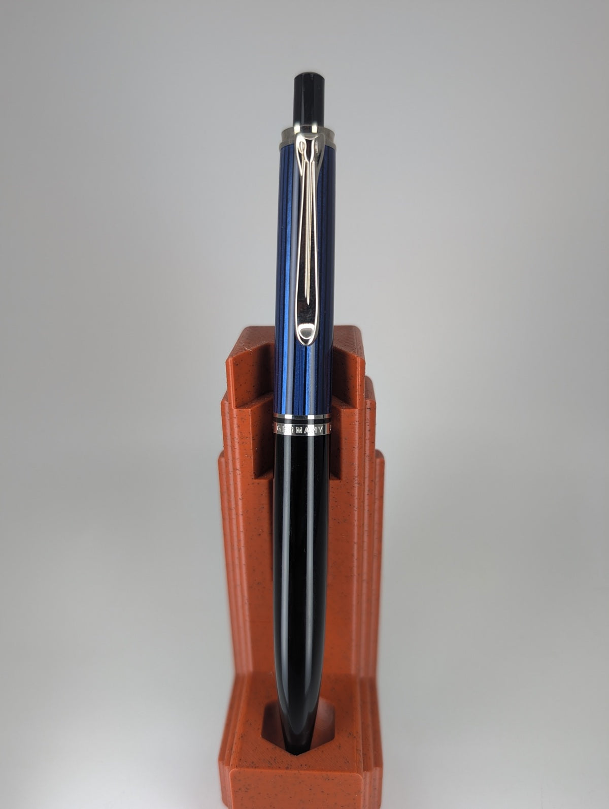 *Consignment* Pelikan K405 Blue Striped Ballpoint Pen