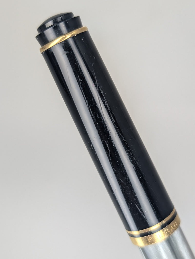 *Consignment* Pelikan M200 Grey Marble Fountain Pen Medium Nib