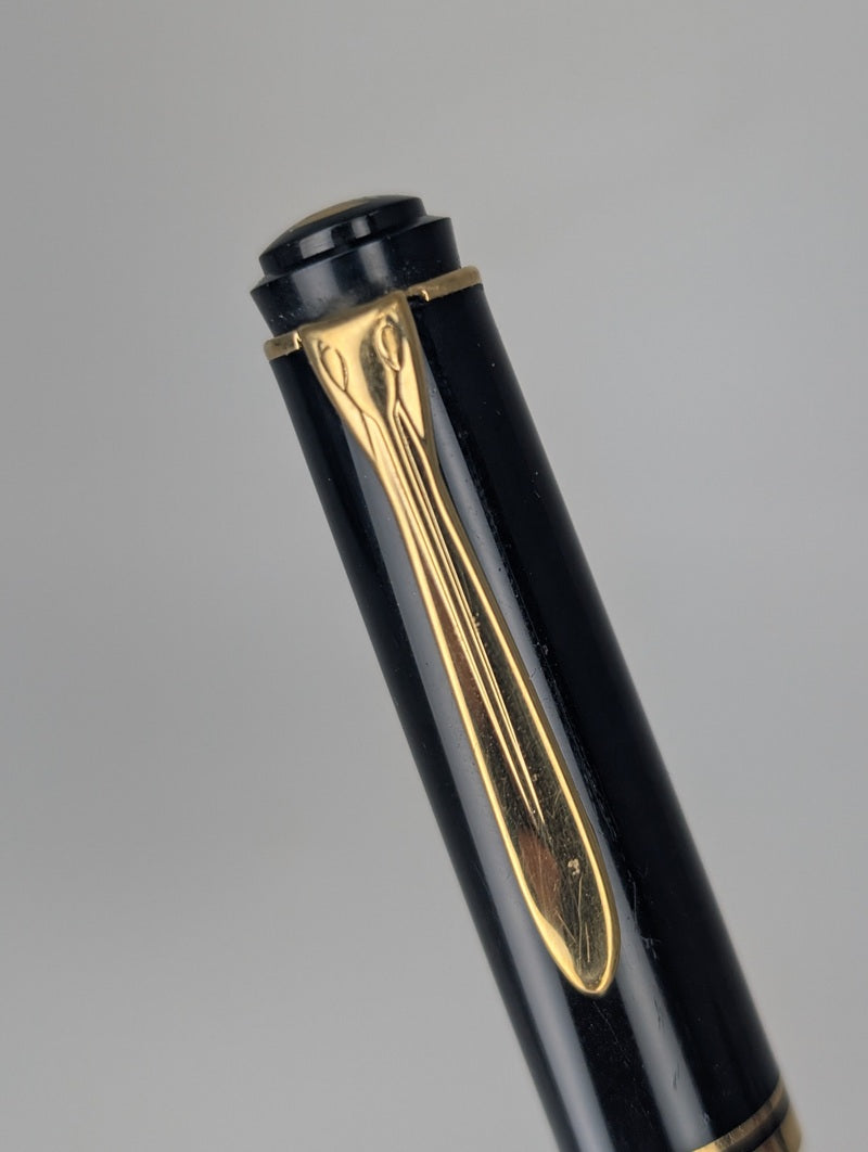 *Consignment* Pelikan M200 Grey Marble Fountain Pen Medium Nib