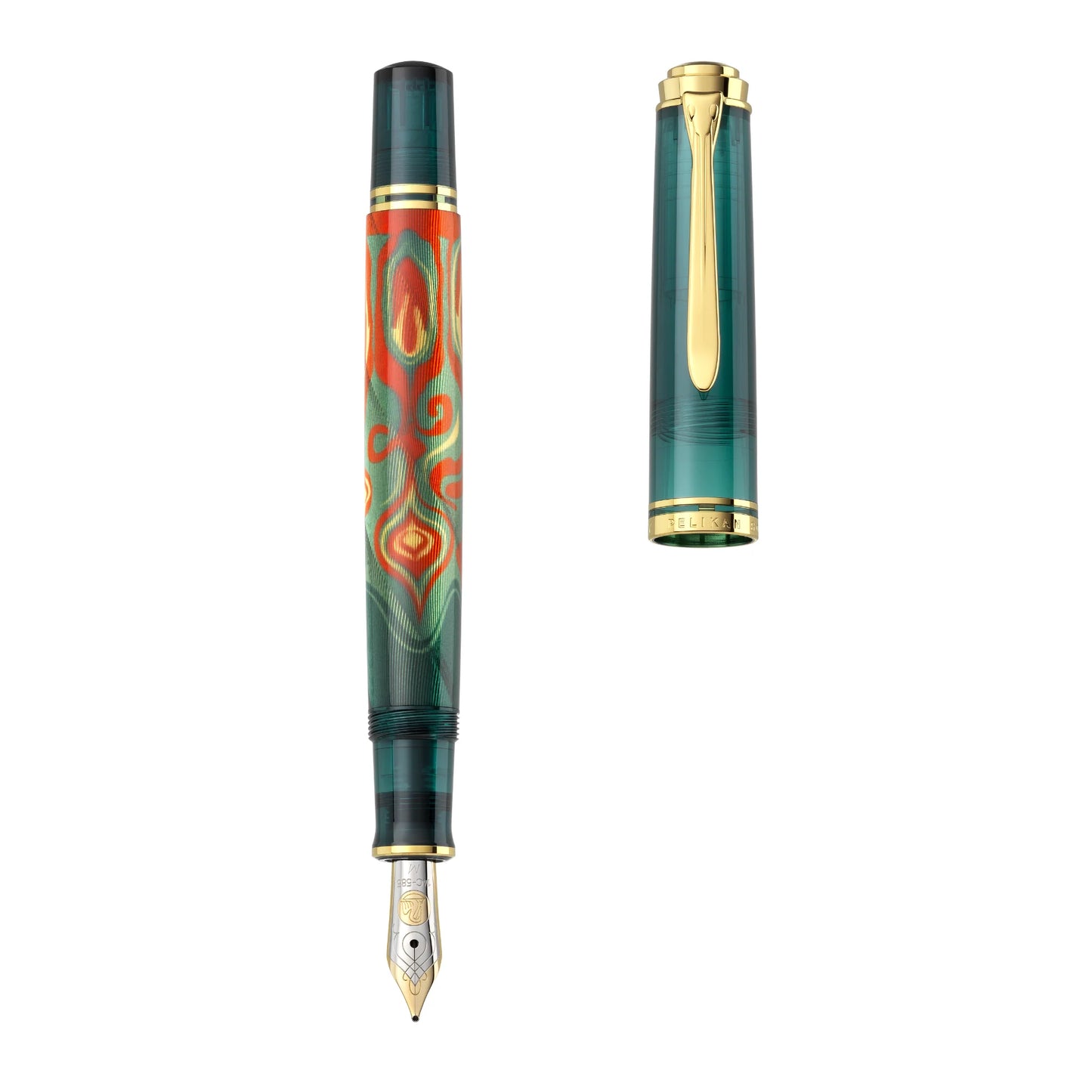 Pelikan M600 Art Collection Rudi Rother Fountain Pen 14k Gold Nib