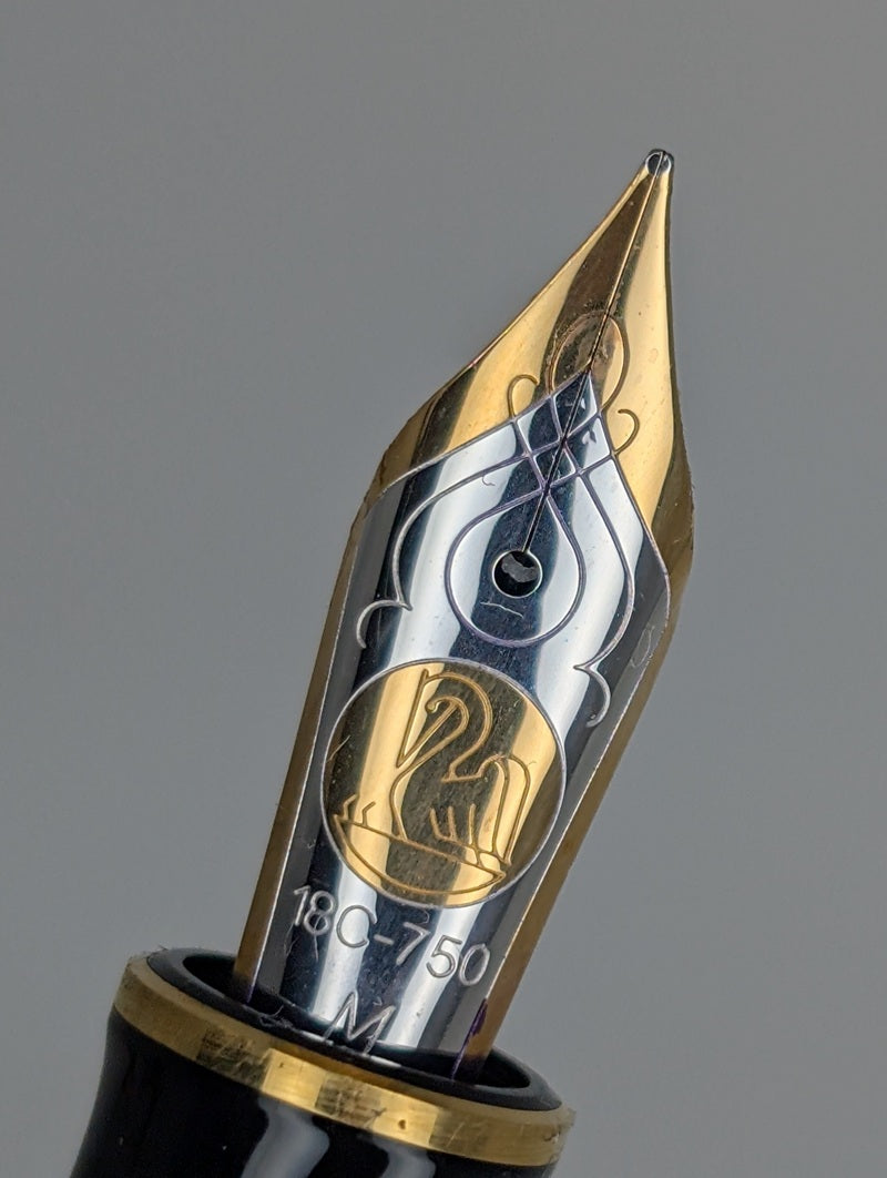 *Consignment* Pelikan M800 / R800 Blue Fountain Pen & Rollerball Set