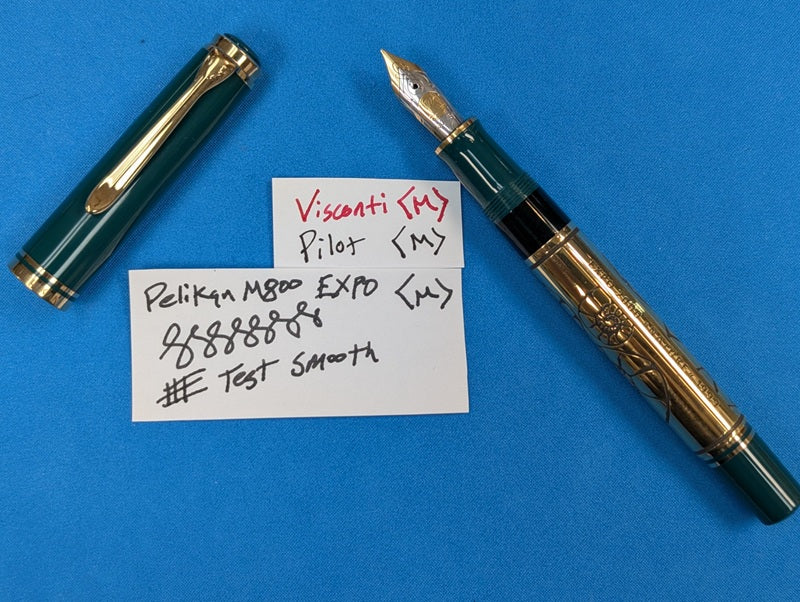*Consignment* Pelikan M800 Expo 2000 Hannover Special Edition “Nature” 1999 #517 of 2000