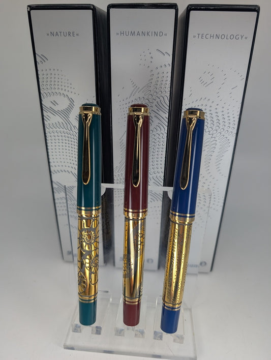 *Consignment* Pelikan M800 Special Edition Expo 2000 Hannover Germany 1998 #1082 Pen Set