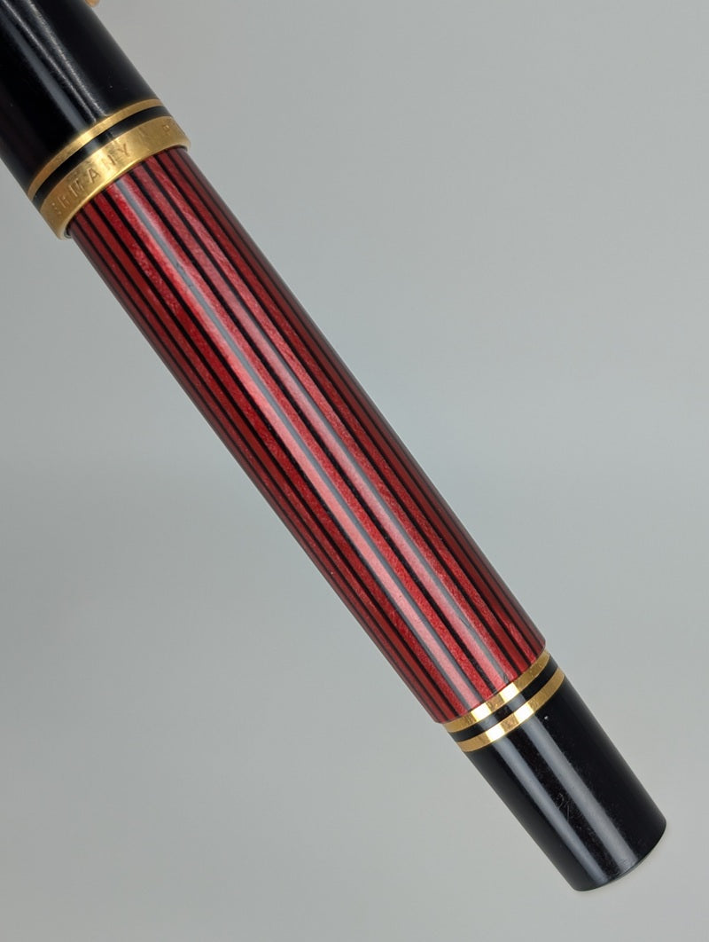 *Consignment* Pelikan R400 Red / Black Rollerball Pen