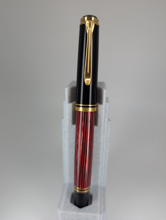*Consignment* Pelikan R400 Red / Black Rollerball Pen