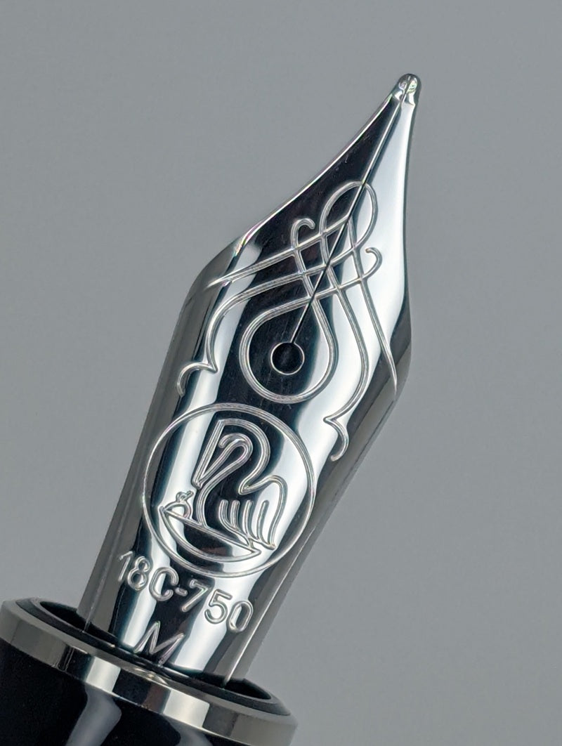 Pelikan Souveran M805 Metal Sleeve Fountain Pen 18k Gold Nib