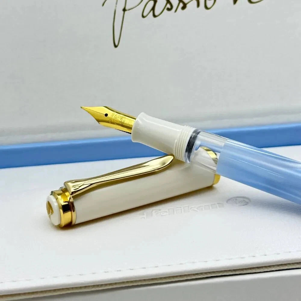 Pelikan Classic M200 Fountain Pen - Pastel Blue (Special Edition)