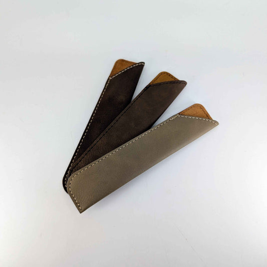 Single-Pen Leatherette Pen Sleeve