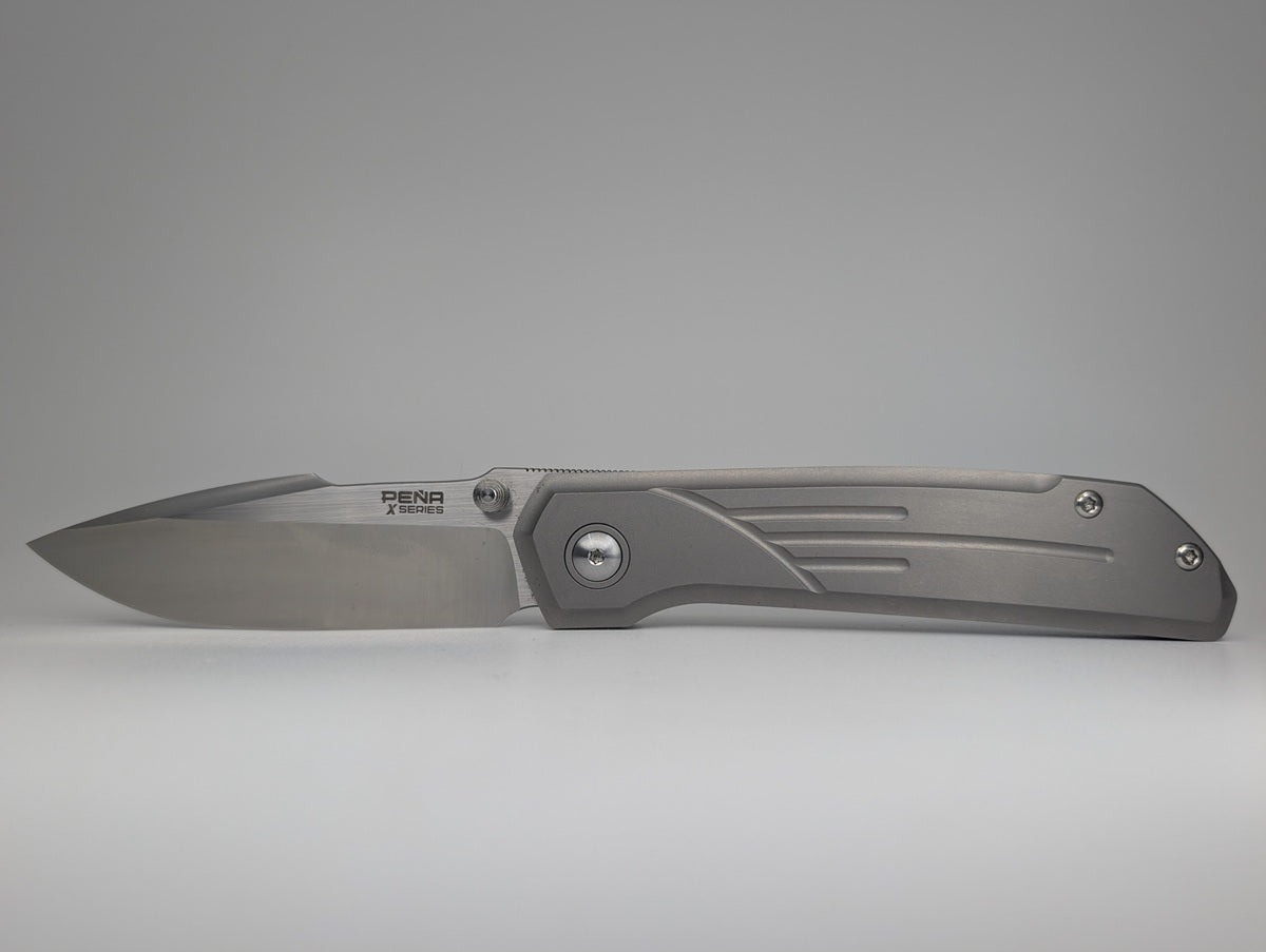 *Consignment* Peña  JB Stout / X Series Mula Framelock Folding Knife