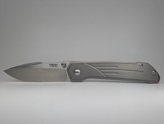 *Consignment* Peña  JB Stout / X Series Mula Framelock Folding Knife