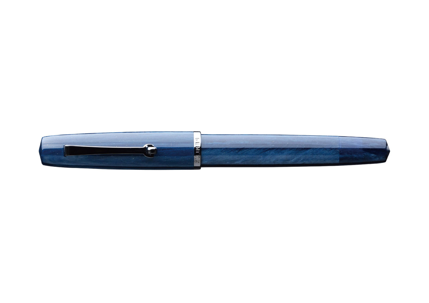 Penlux Concerto Kyanite w/ Gun Metal Trim Fountain Pen