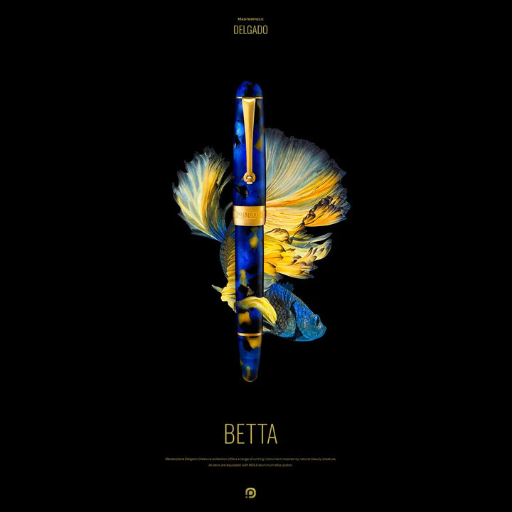 Penlux Masterpiece Delgado "Betta" Fountain Pen Fine Nib
