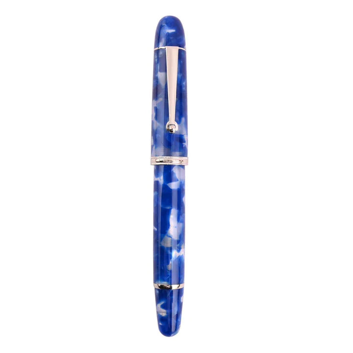 Penlux Masterpiece Grande Koi King Blue Fountain Pen Fine Nib