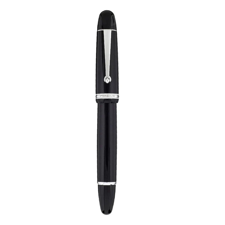 Penlux Masterpiece Grande Black Fountain Pen Medium Nib