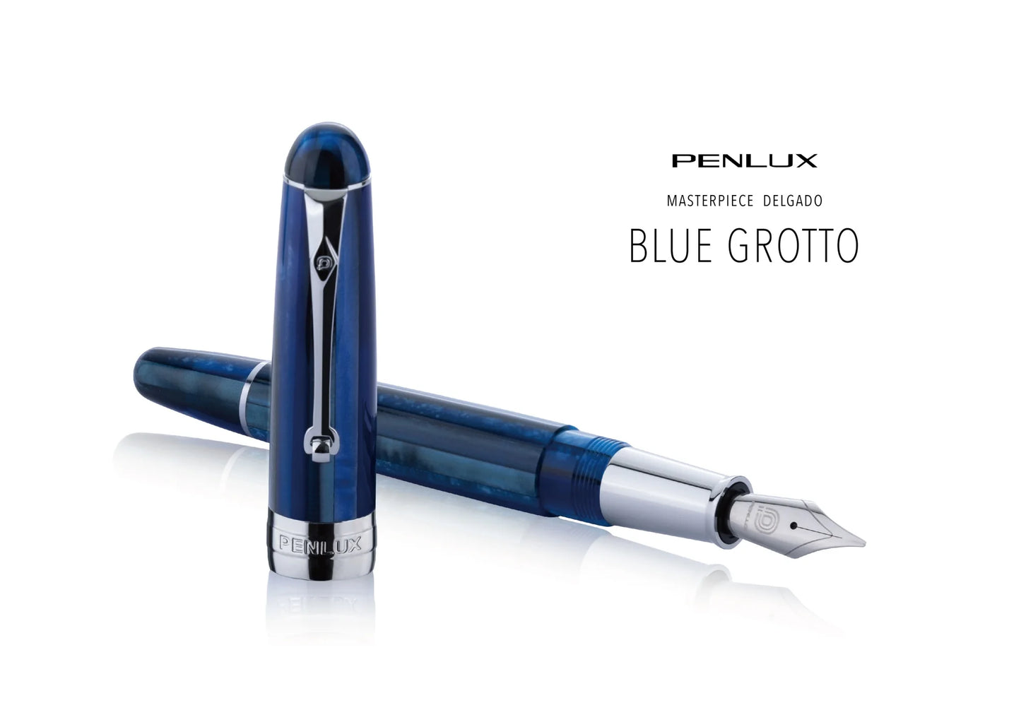 Penlux Masterpiece Blue Grotto FP 1.1 Nib