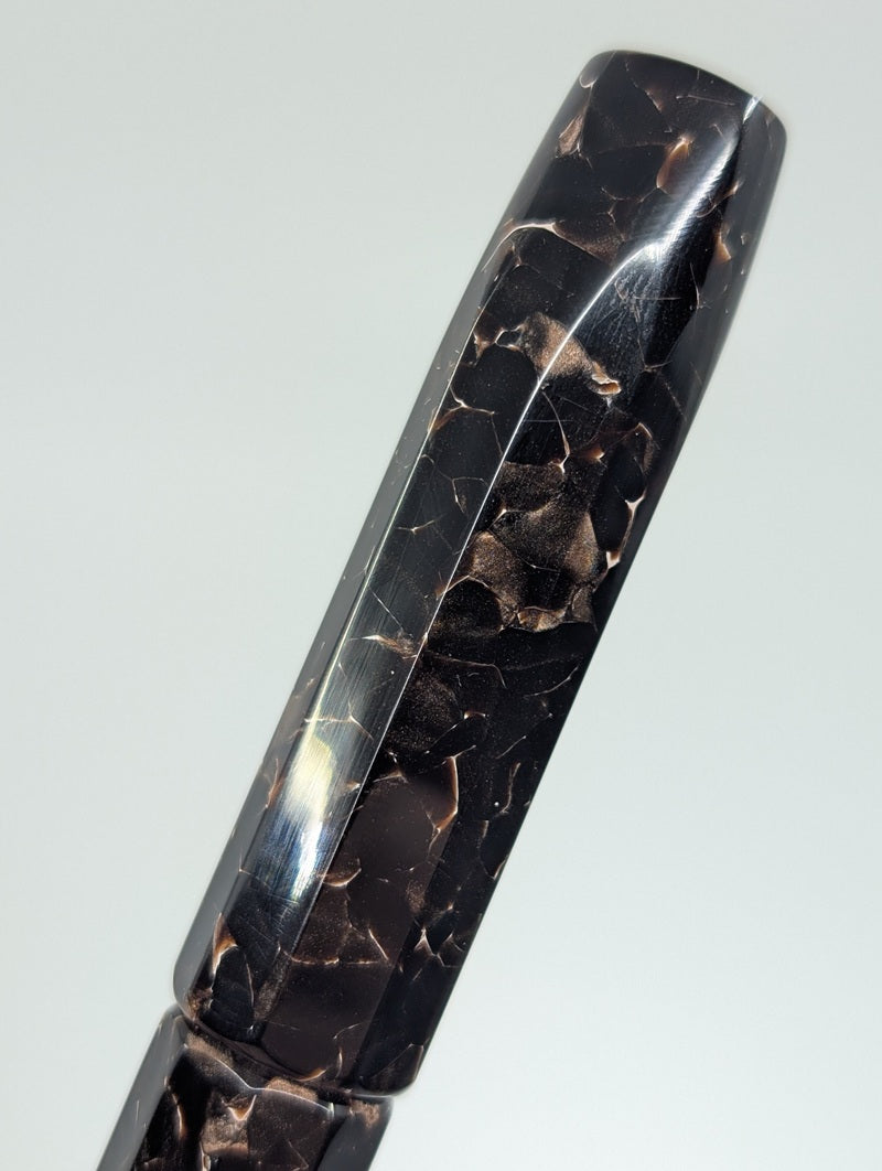 *Consignment* Pens by Casey Faceted Acrylic Fountain Pen Extra Fine Nib