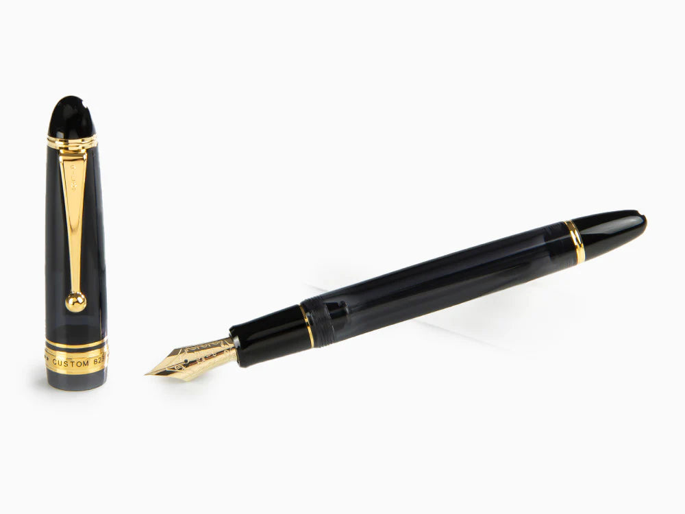 Pilot Custom 823 Black Smoke Fountain Pen