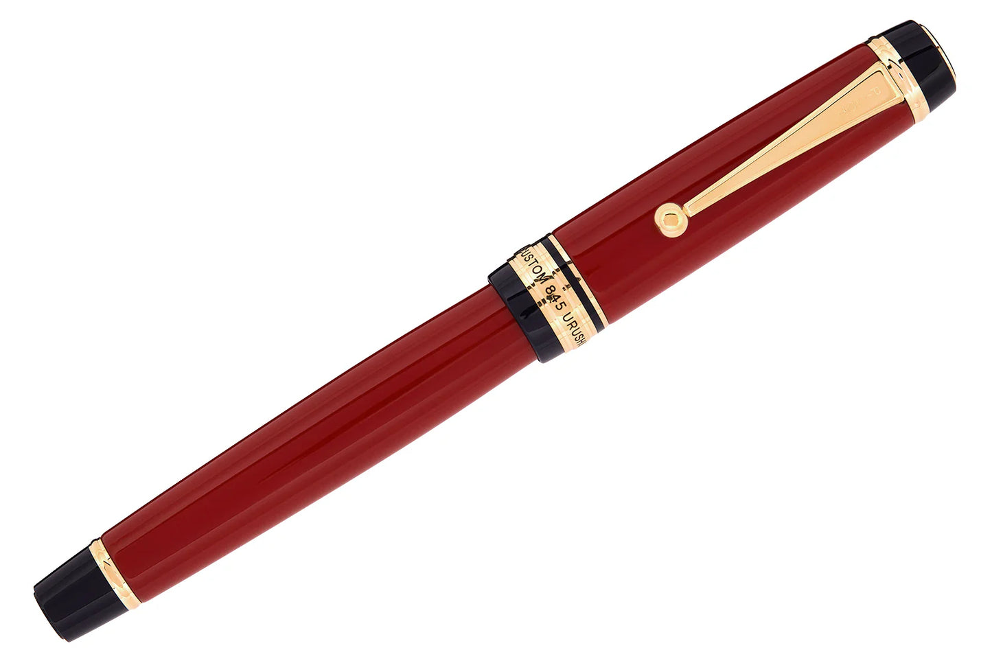 Pilot Custom 845 Vermilion Urushi Fountain Pen Fine Nib