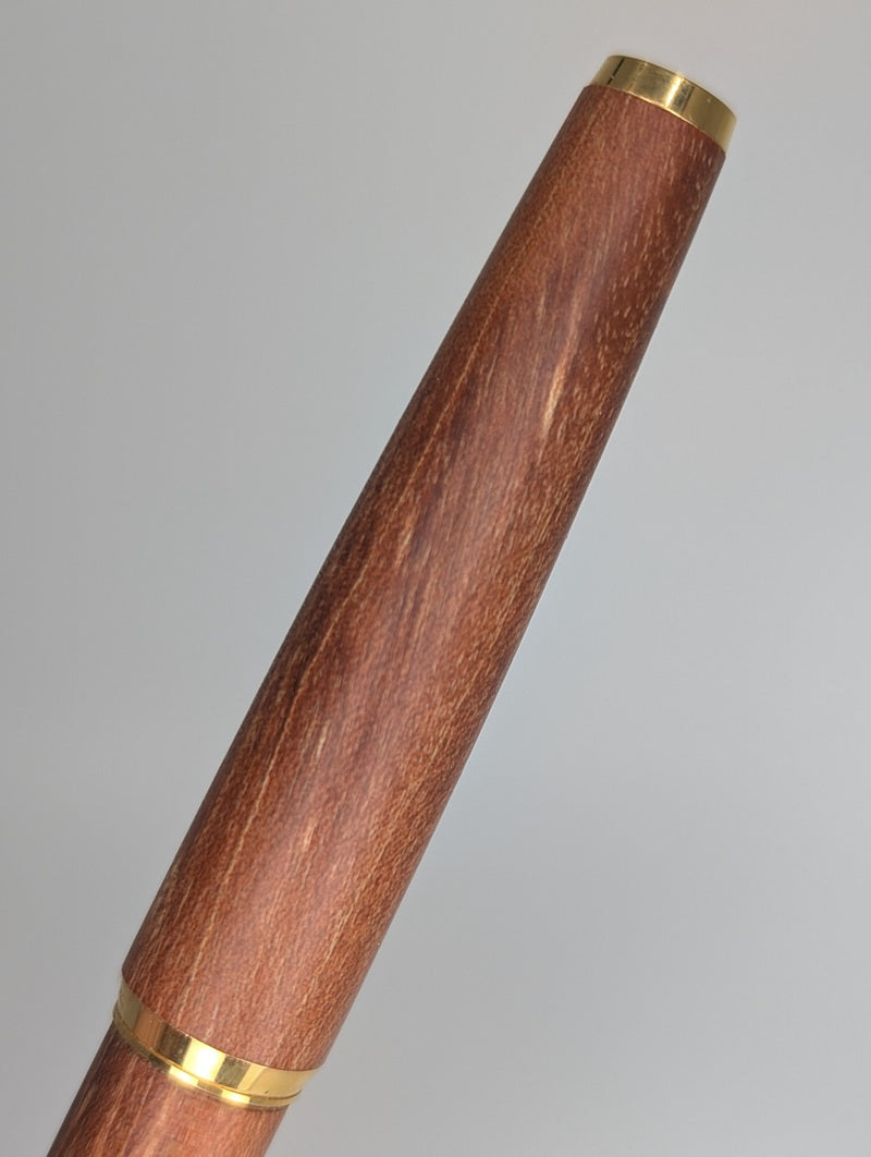 *Consignment*Vintage Pilot Custom H679 Wood Fountain Pen 18k Medium Nib