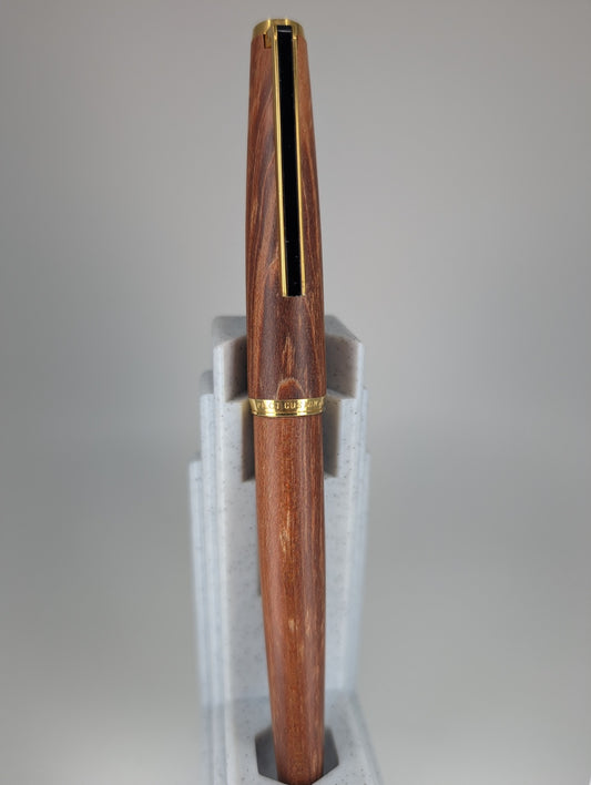 *Consignment*Vintage Pilot Custom H679 Wood Fountain Pen 18k Medium Nib