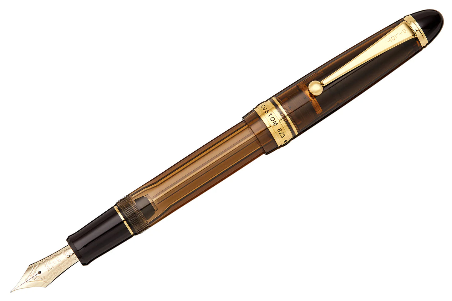 Pilot Custom 823 Amber Fountain Pen