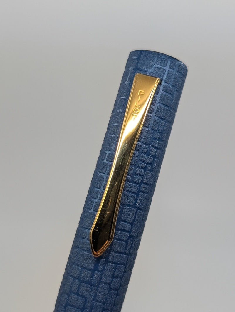 *Consignment* Pilot Ishime Urushi Navy Fountain Pen 18k Broad Nib