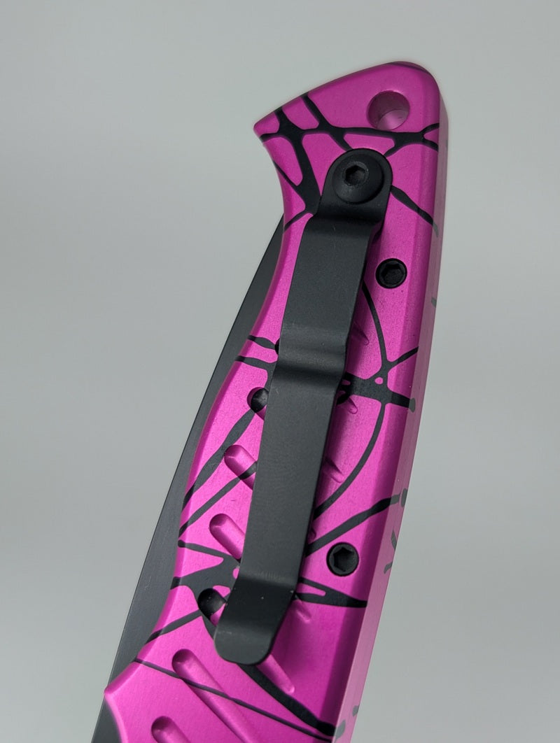 Piranha-Pink-Auto-Folding-Knife-Clip