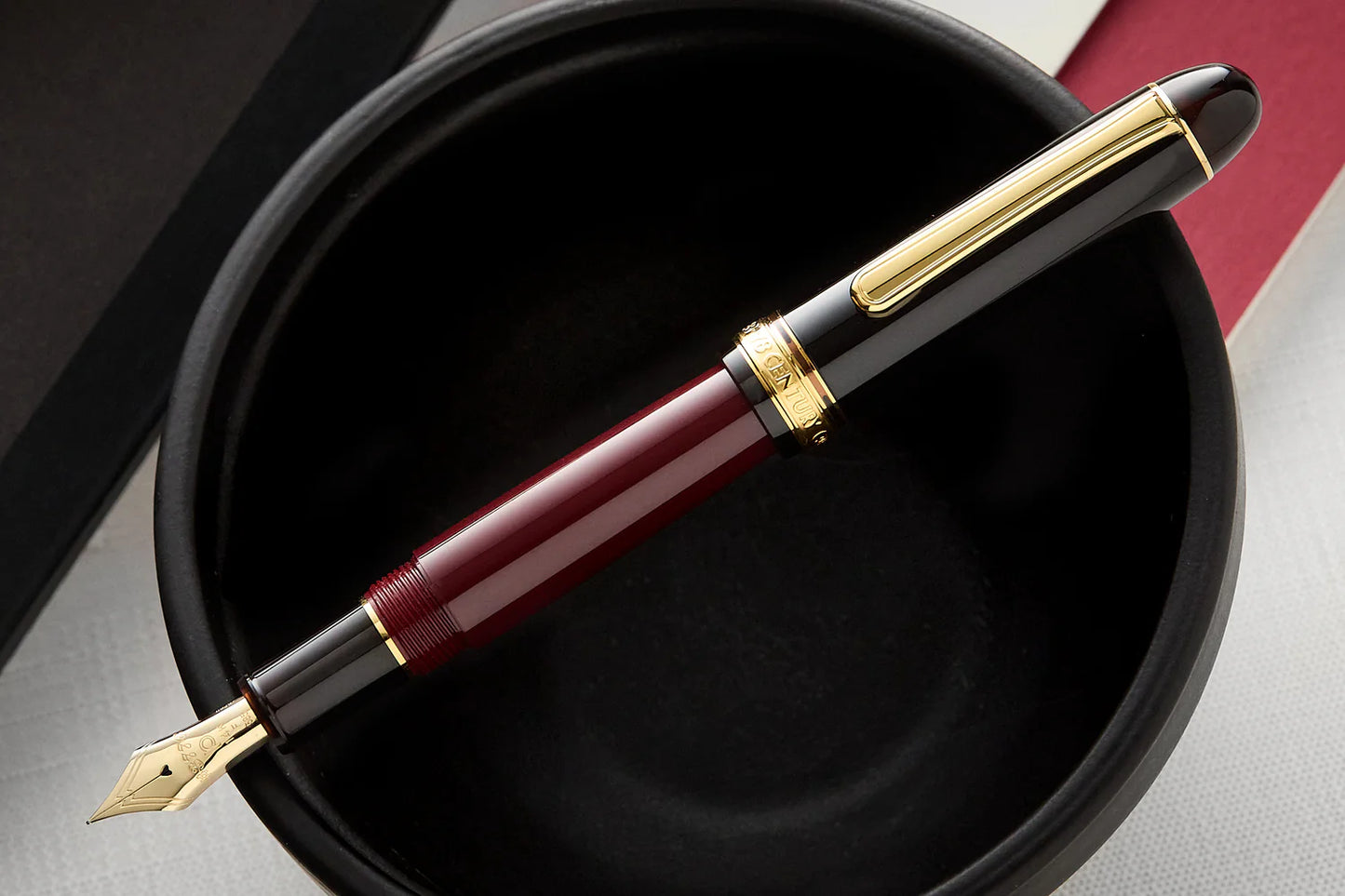 Platinum 3776 Coffee Jelly Fountain Pen Medium Nib