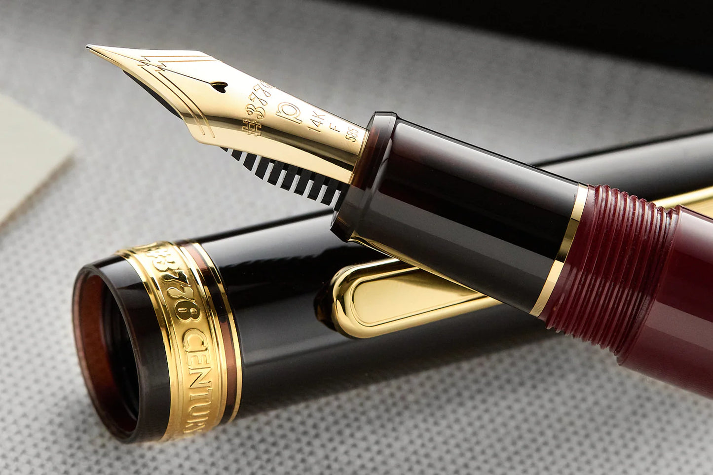 Platinum 3776 Coffee Jelly Fountain Pen Medium Nib