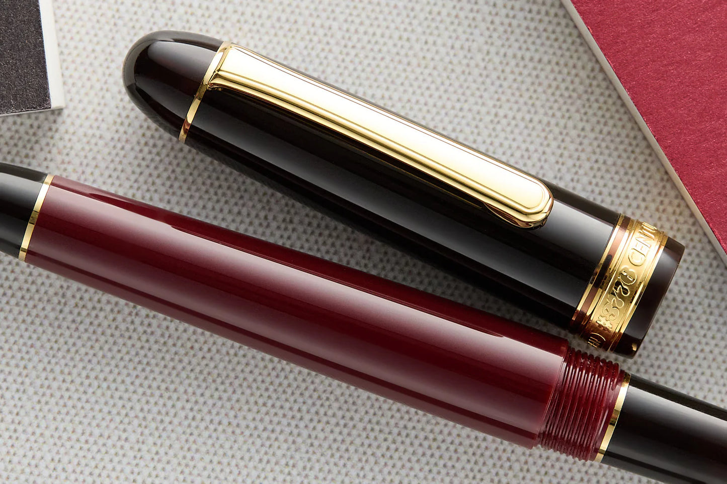 Platinum 3776 Coffee Jelly Fountain Pen Medium Nib