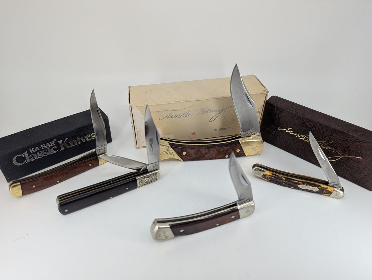 *Consignment* Pocket Knife Collection Schrade | Rugged | KA-BAR