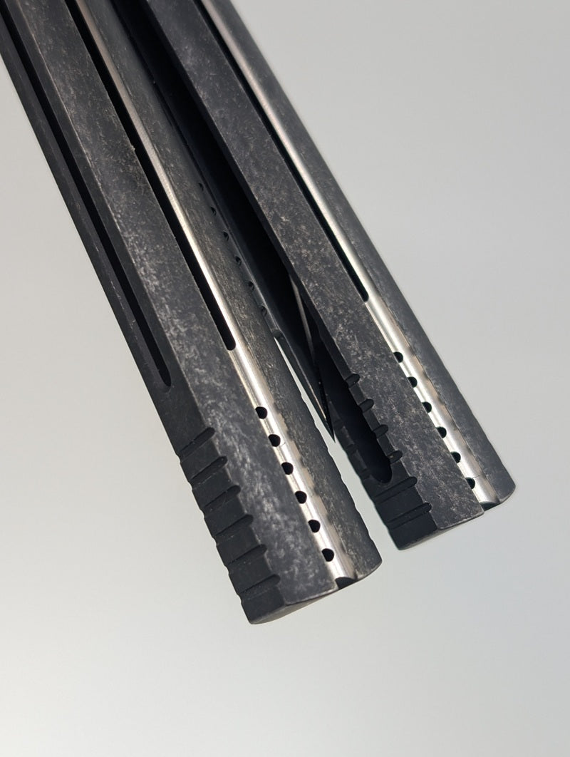 Poikilo x Syco "Nova" Titanium Live Blade Balisong