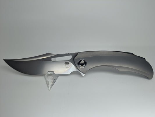Poikilo Armadillo Pearlescent Stonewash Folding Knife