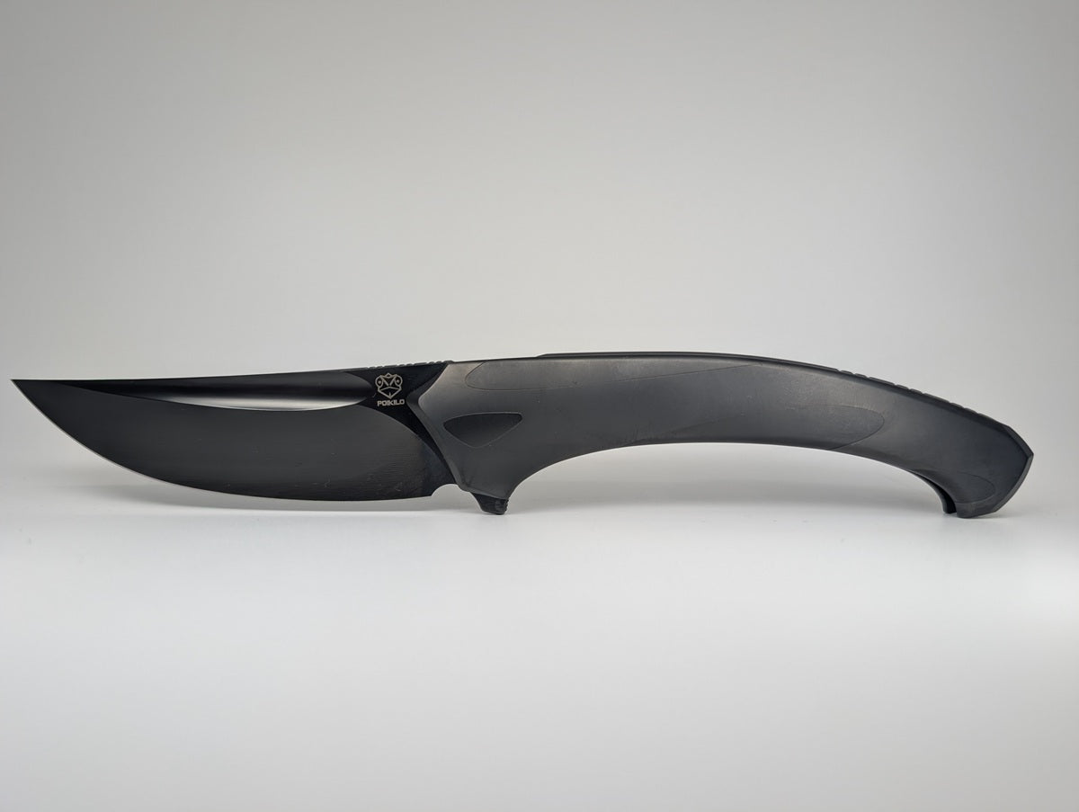 Poikilo Blades Bio Orca DLC M398 Linerlock Folding Knife