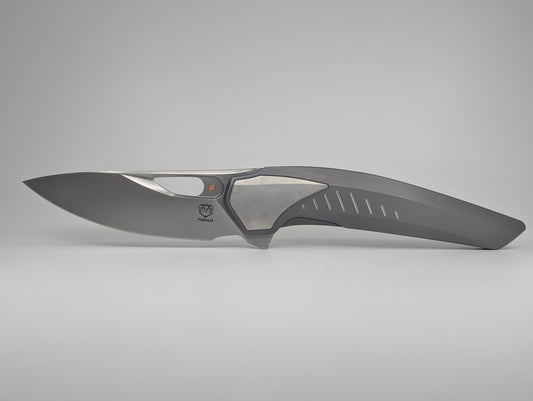 Poikilo x Vulpex Knives "Shark" S1 Framelock Folding Knife