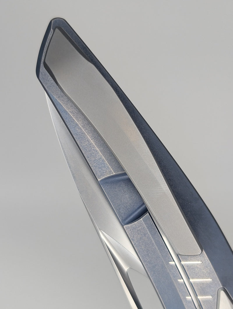 Poikilo x Vulpex Knives "Shark" S2 Framelock Folding Knife
