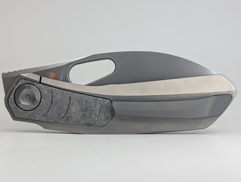 Poikilo x Vulpex "Crab" Framelock Folding Knife