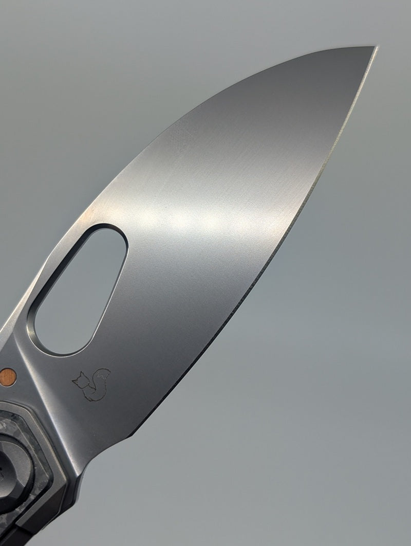 Poikilo x Vulpex "Crab" Framelock Folding Knife