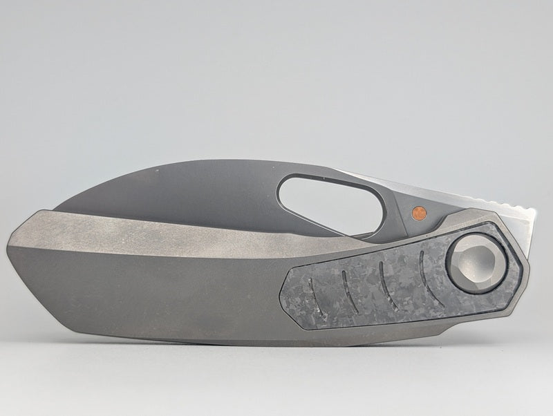 Poikilo x Vulpex "Crab" Framelock Folding Knife