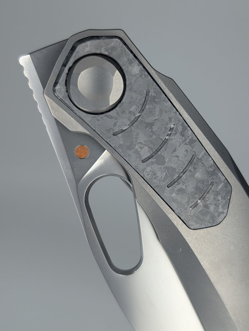 Poikilo x Vulpex "Crab" Framelock Folding Knife