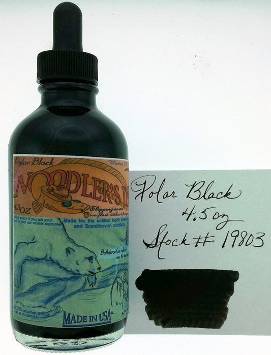 19803 Noodler's Polar Black 4.5 oz