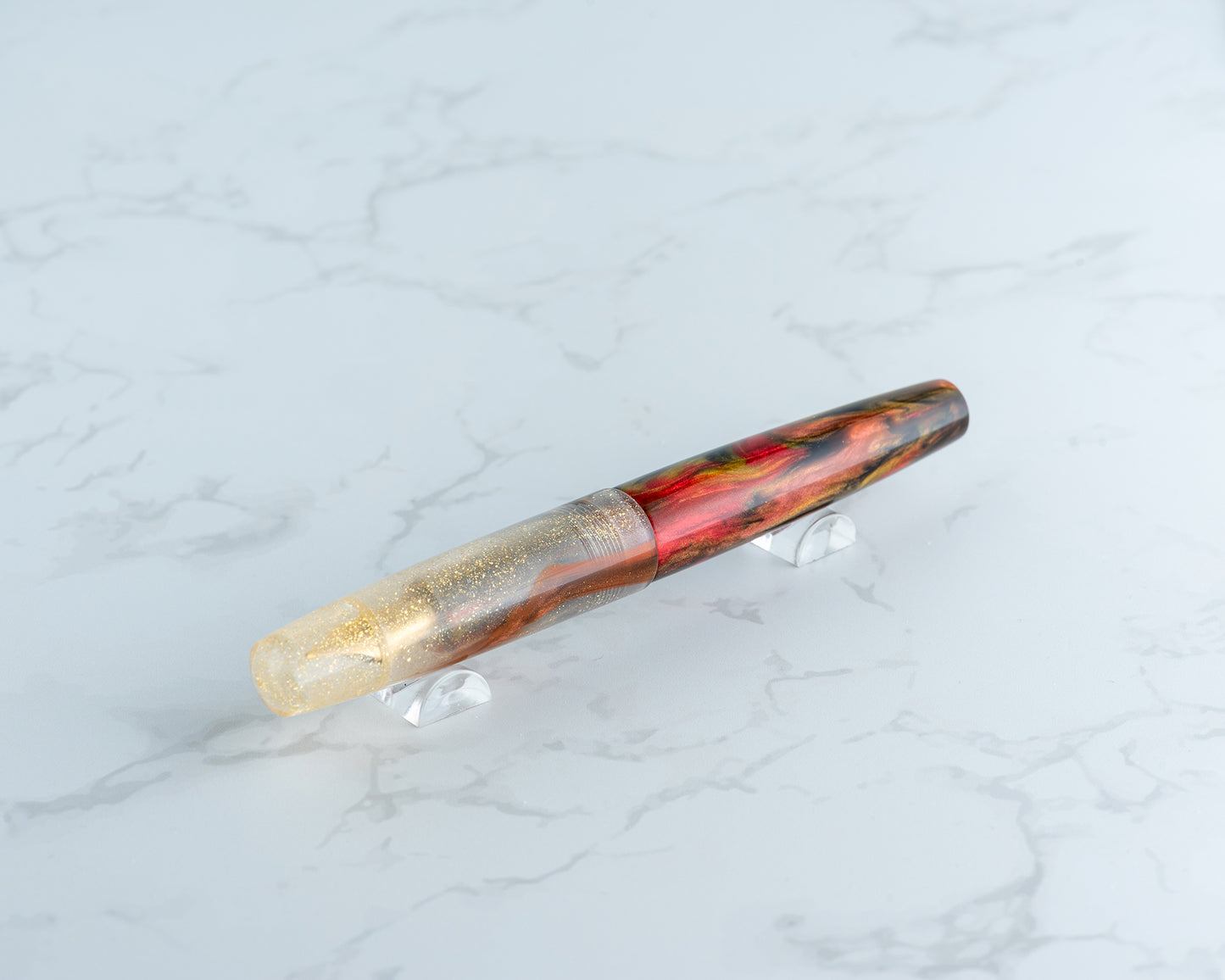 Rhys' Pieces Custom Fountain Pen - "Prometheus Reignited"