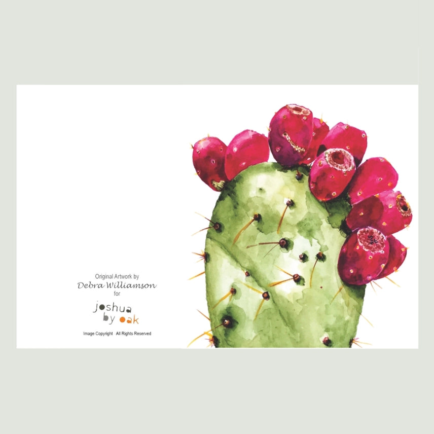 Prickly Pear Fruit  Greeting Card
