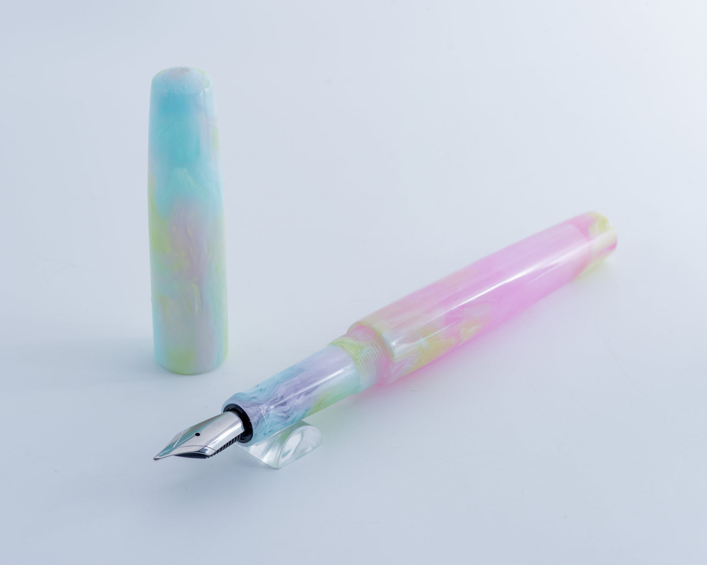 Rhys' Pieces Primary Piece Custom Fountain Pen - "Derby Days"