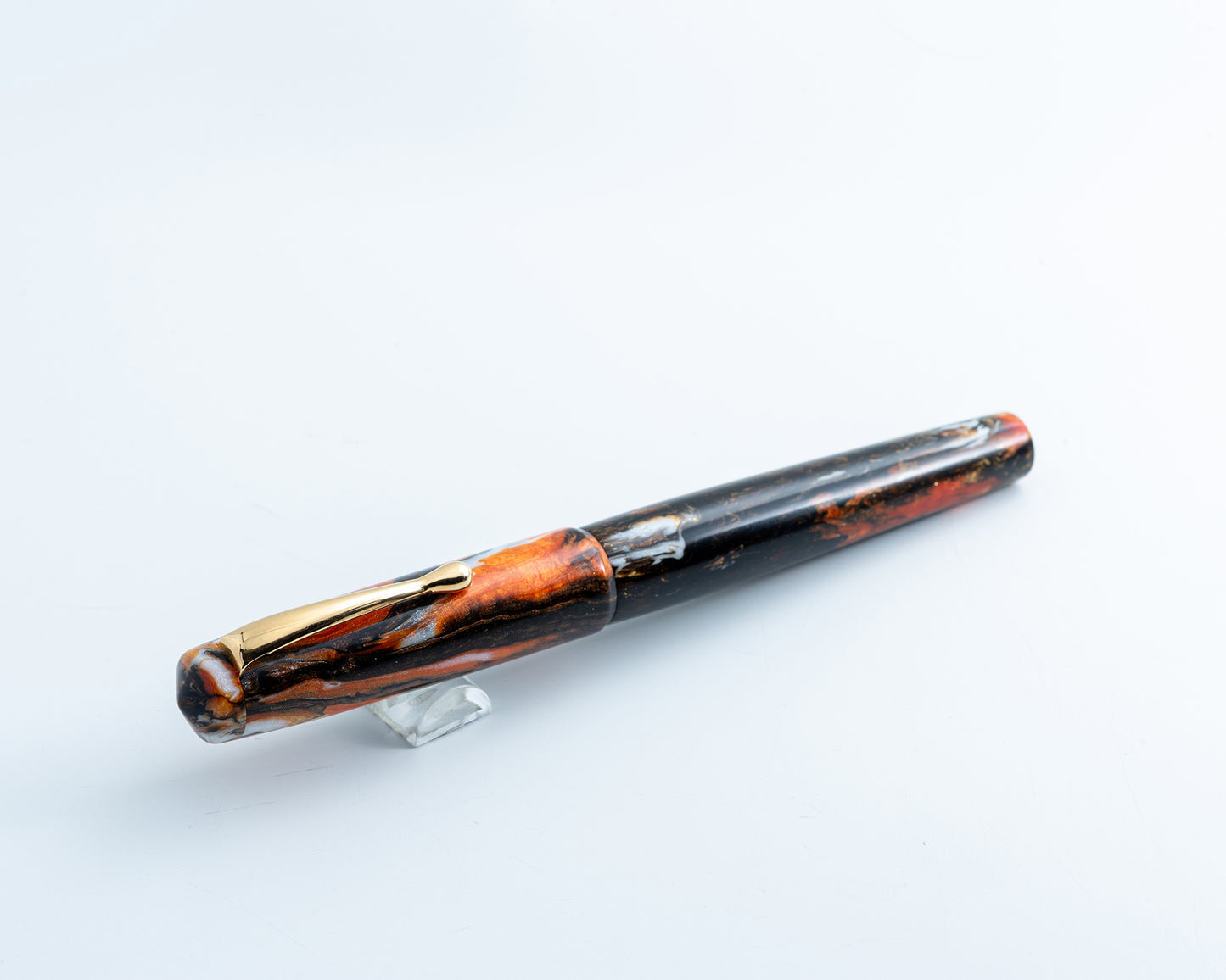 Rhys' Pieces Primary Piece Custom Fountain Pen - "Autumn Foliage"