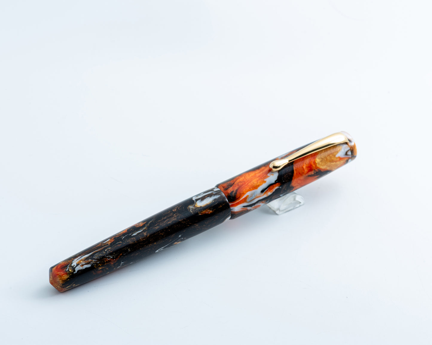 Rhys' Pieces Primary Piece Custom Fountain Pen - "Autumn Foliage"
